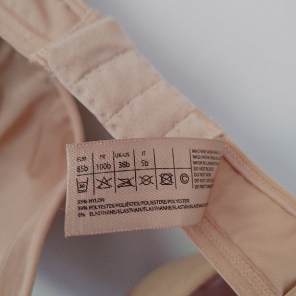 Marlies Dekkers Balcony Bra Camel Size 38B Shimmer - Picture 11 of 12